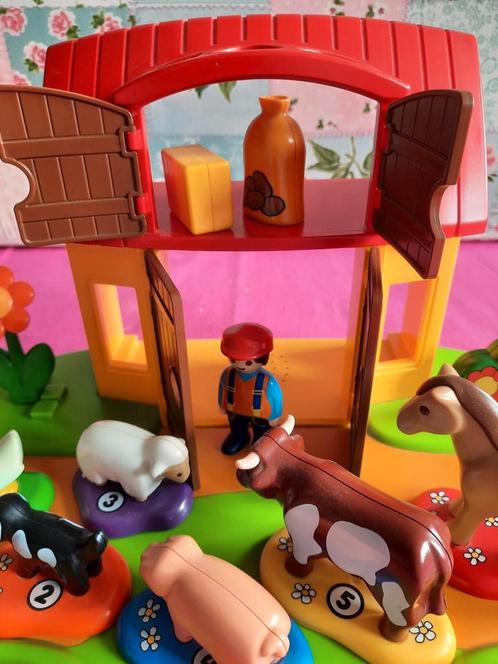Ferme Playmobil 123, parlante et interactive, Kinderen en Baby's, Speelgoed | Playmobil, Zo goed als nieuw, Ophalen of Verzenden