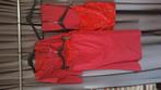 Costume 4 pièces rouge pour femme taille 42 par Alain Manouk, Enlèvement ou Envoi, Comme neuf, Taille 42/44 (L), Rouge