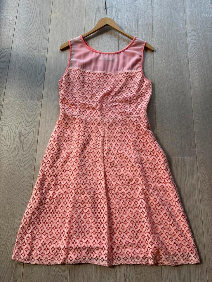 Zomerkleedje avalanche, zalmroze, maat 40, Kleding | Dames, Jurken, Gedragen, Maat 38/40 (M), Roze, Boven de knie, Ophalen of Verzenden