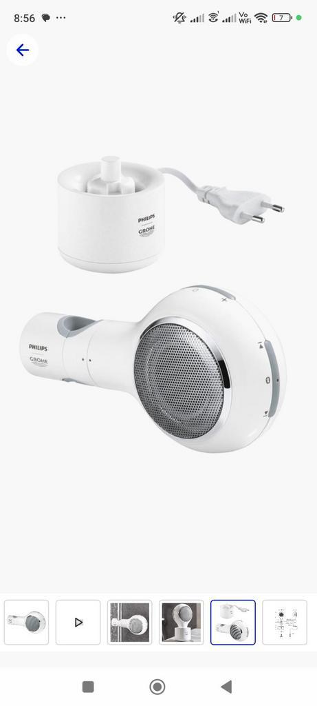 Aquatunes Bluetooth waterdichte doucheluidspreker, Audio, Tv en Foto, Luidsprekerboxen, Gebruikt, Philips, Ophalen of Verzenden