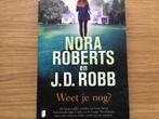 J.D. Robb - Weet je nog? (FFF), J.D. Robb; Nora Roberts, Utilisé, Enlèvement ou Envoi