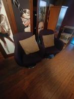 Vintage  paarse zitstoelen, Huis en Inrichting, Ophalen