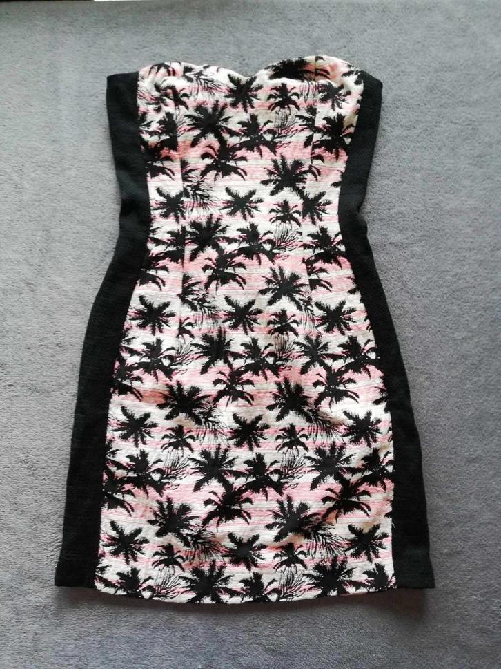 Jurk, strapless, maat S, merk NAF-NAF, nog in solden, Kleding | Dames, Jurken, Zo goed als nieuw, Maat 36 (S), Overige kleuren