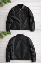 Veste en similicuir noir, Vêtements | Hommes, Enlèvement, Comme neuf, Noir, Autres