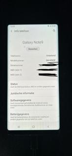 Samsung galaxy note 9, 512gb, Utilisé, 512 GB, Enlèvement ou Envoi