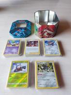 Swampert Tin met 250 Pokemon Kaarten, Foil, Ophalen of Verzenden, Zo goed als nieuw, Meerdere kaarten