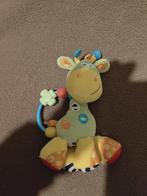 Playgro Giraf stoffen rammelaar, Ophalen, Zo goed als nieuw, Rammelaar, Met geluid