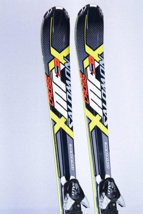 Skis SALOMON CROSS X-MAX 154 ; 178 cm, Powerline en titane, Sports & Fitness, Ski & Ski de fond, Envoi