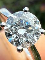 Gouden ring diamant van 1.52ct! met IGI certificaat! NIEUW!!, Handtassen en Accessoires, Ringen, Nieuw, Ophalen of Verzenden, 17 tot 18