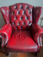 fauteuil Chesterfield, Maison & Meubles, Comme neuf, Engelse stijl , chesterfield, Cuir, Enlèvement ou Envoi