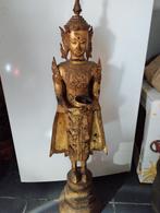 Antieke bronzen boeddha, boeda, buda, Antiek en Kunst, Ophalen of Verzenden