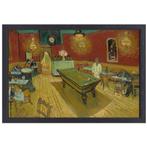 The Night Cafe - Toile Vincent van Gogh + cadre à pâtisserie, Maison & Meubles, Envoi, Création originale, 50 à 75 cm, 50 à 75 cm