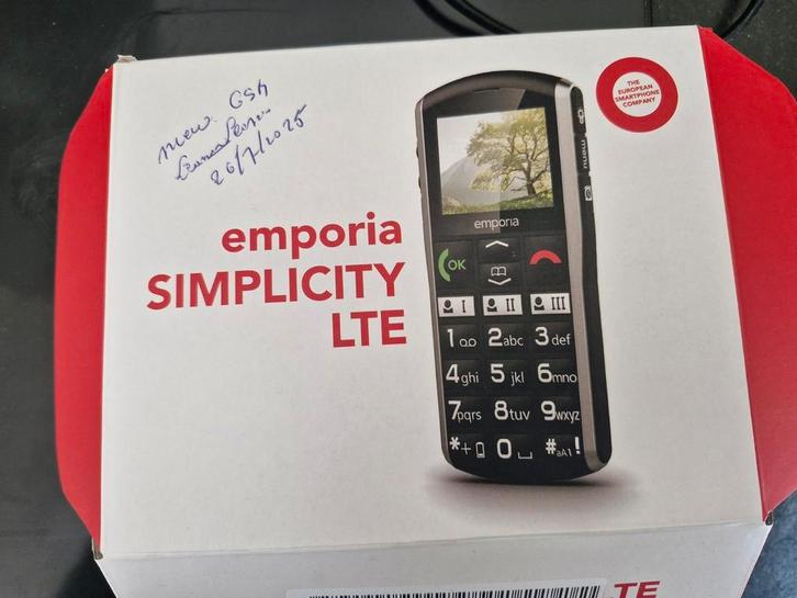Emporia SIMPLICITY-LTE, Telecommunicatie, Mobiele telefoons | Nokia, Zo goed als nieuw, Overige kleuren, Ophalen of Verzenden