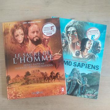 Homo sapiens 1 & 2 Malaterre Malnati Chéret EO TBE  beschikbaar voor biedingen