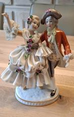 2 Prachtstukken in Duits Biscuit porselein, Antiek en Kunst, Ophalen