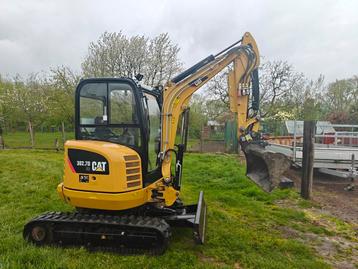 cat 2.7 ton minigraver, Zakelijke goederen, Machines en Bouw | Kranen en Graafmachines, Ophalen