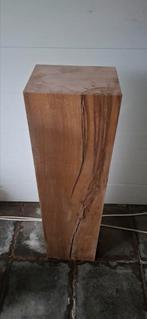 22,5 x 18 x 85cm Industriele eiken zuil/balk/pilaar/sokkel., Ophalen