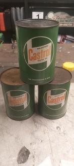 Castrol olieblikken 3 stuks allen vol, Verzamelen, Ophalen of Verzenden, Gebruikt