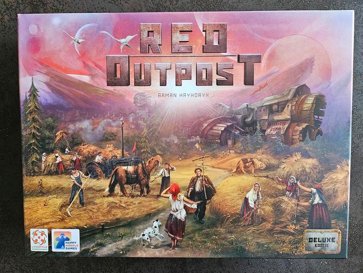 Avant-poste rouge, Hobby & Loisirs créatifs, Jeux de société | Jeux de plateau, Comme neuf, Enlèvement ou Envoi