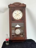 Antieke mechanische wandklok met slagwerk – jaren ‘30/’40, Ophalen