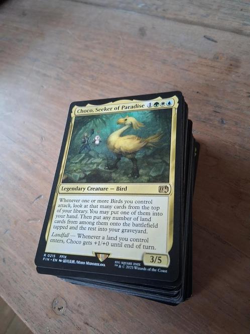 Magic the gathering deck choco final fantasy, Hobby en Vrije tijd, Verzamelkaartspellen | Magic the Gathering, Zo goed als nieuw