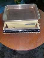 MANUELE WEEGSCHAAL MET IJKPUNT, Enlèvement