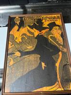 Divan Japonais – Toulouse-Lautrec in Topvorm, Ophalen, Met lijst, Deurposter of groter, Overige onderwerpen