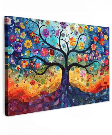 Nieuwe canvas levensboom beschikbaar voor biedingen