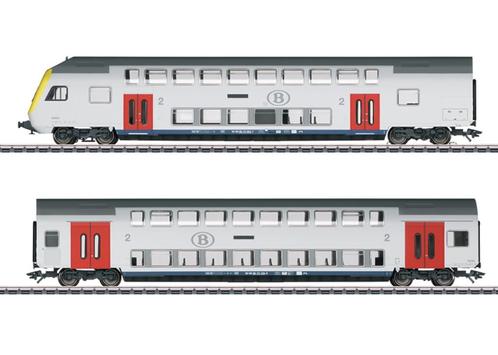 interieur Marklin NMBS 43573 M6 wagon, Hobby en Vrije tijd, Modeltreinen | H0, Zo goed als nieuw, Wagon, Gelijkstroom of Wisselstroom