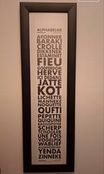 Cadre Belgicismes de Belge une fois 22x70cm, Zo goed als nieuw