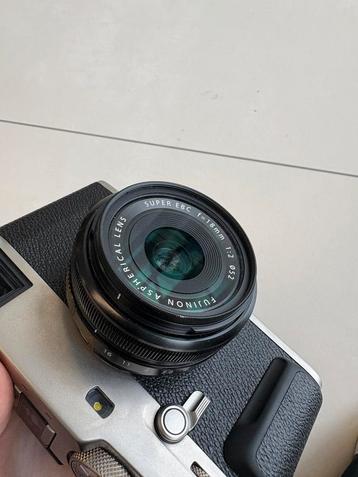 Fujifilm 18mm f/2, Enlèvement ou Envoi, Comme neuf, Objectif grand angle