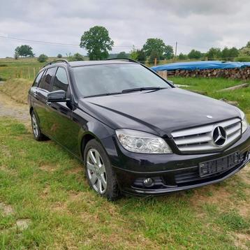 Mercedes C180 stationwagen, Auto's, Euro 5, Stof, Zwart, Zwart