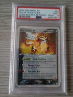 Rocket's Entei EX PSA 9 holo #97 Pokemon Team Rocket Returns, Ophalen of Verzenden, Zo goed als nieuw