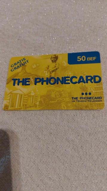 Telefoonkaart / The Phonecard / Manneke Pis / Brussel