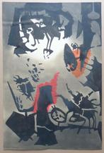 ANDRE POUGET / COMPOSITION / ORIGINEEL WERK / 60x40cm / SIG, Antiquités & Art, Enlèvement ou Envoi