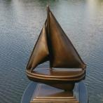 Beeld brons: Zeiljacht - Zeilboot - Zeilschip (nieuw)