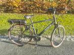 Elektrische herenfiets Minerva met middenmotor, Fietsen en Brommers, Elektrische fietsen, 51 tot 55 cm, Ophalen, Gebruikt, 50 km per accu of meer