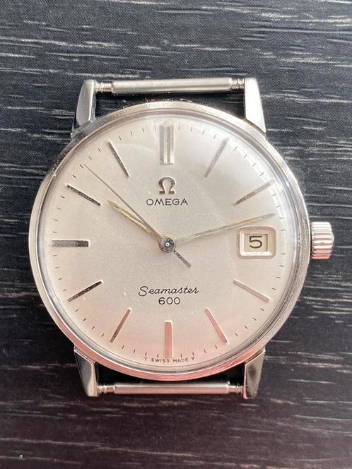 Oméga Seamaster 600, 1966, vintage, Handtassen en Accessoires, Horloges | Antiek, Omega, Staal, Ophalen of Verzenden