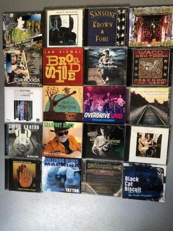 Twintig bijzondere blues en bluesrock cds. beschikbaar voor biedingen