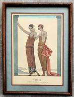 George Barbier 1922 Vesper Gazette du Bon Ton Art Deco, Antiquités & Art, Art | Lithographies & Sérigraphies, Enlèvement ou Envoi