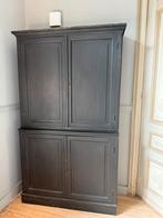 Brocante kast, Ophalen, Gebruikt, 70 tot 120 cm, Eikenhout