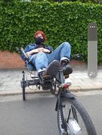 USVA trike elektrische ligfiets, ideaal voor minder mobielen, Vélos & Vélomoteurs, Enlèvement, Utilisé