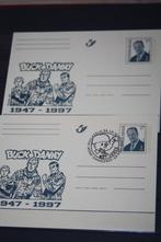 2x kaart Buck Danny , Belgische post , 1997, Verzamelen, Stripfiguren, Nieuw, Overige typen, Ophalen of Verzenden, Overige figuren