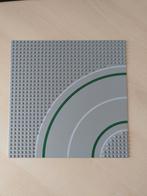 LEGO grijze wegplaatbocht met stoep, Ophalen of Verzenden, Zo goed als nieuw, Lego