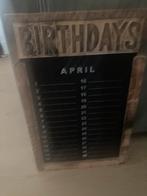 Nieuw verjaardagskalender, Ophalen, Maandkalender, Nieuw