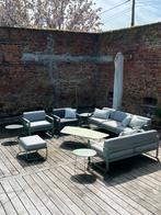 FERMOB BELLEVIE tuinset cactus/rozemarijn, Tuin en Terras, Ophalen, Zo goed als nieuw, Meer dan 8 zitplaatsen, Tuinset