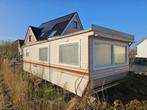 Stacaravan, dubbel glas, airco, centrale verwarming op gas, Caravans en Kamperen, Tot en met 2