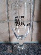 Where beer meets chocolate proefglas, Ophalen of Verzenden, Zo goed als nieuw
