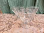 Set van 6 vintage ijsglazen, Ophalen