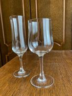 Mooie champagne- en wijnglazen ARCOROC. Perfecte staat, Huis en Inrichting, Ophalen of Verzenden, Zo goed als nieuw, Glas, Glas of Glazen